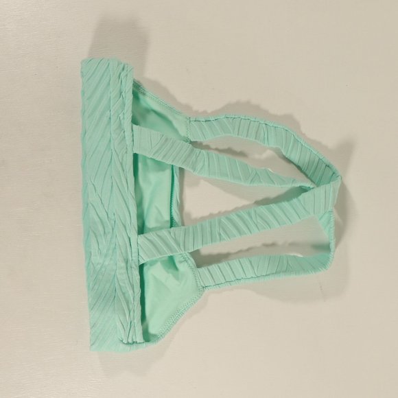NWT Seafolly Freshwater Crop Top in Fresh Mint - Picture 5 of 10